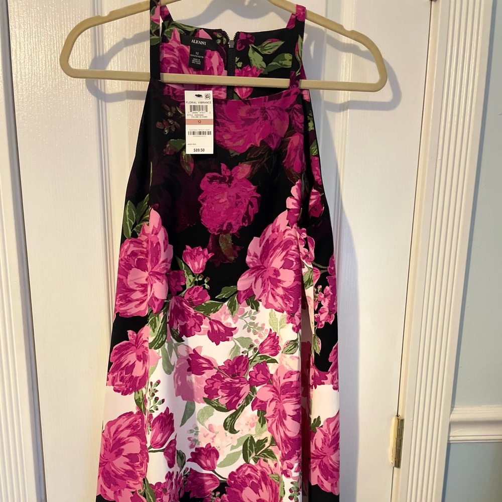 Multi print dress